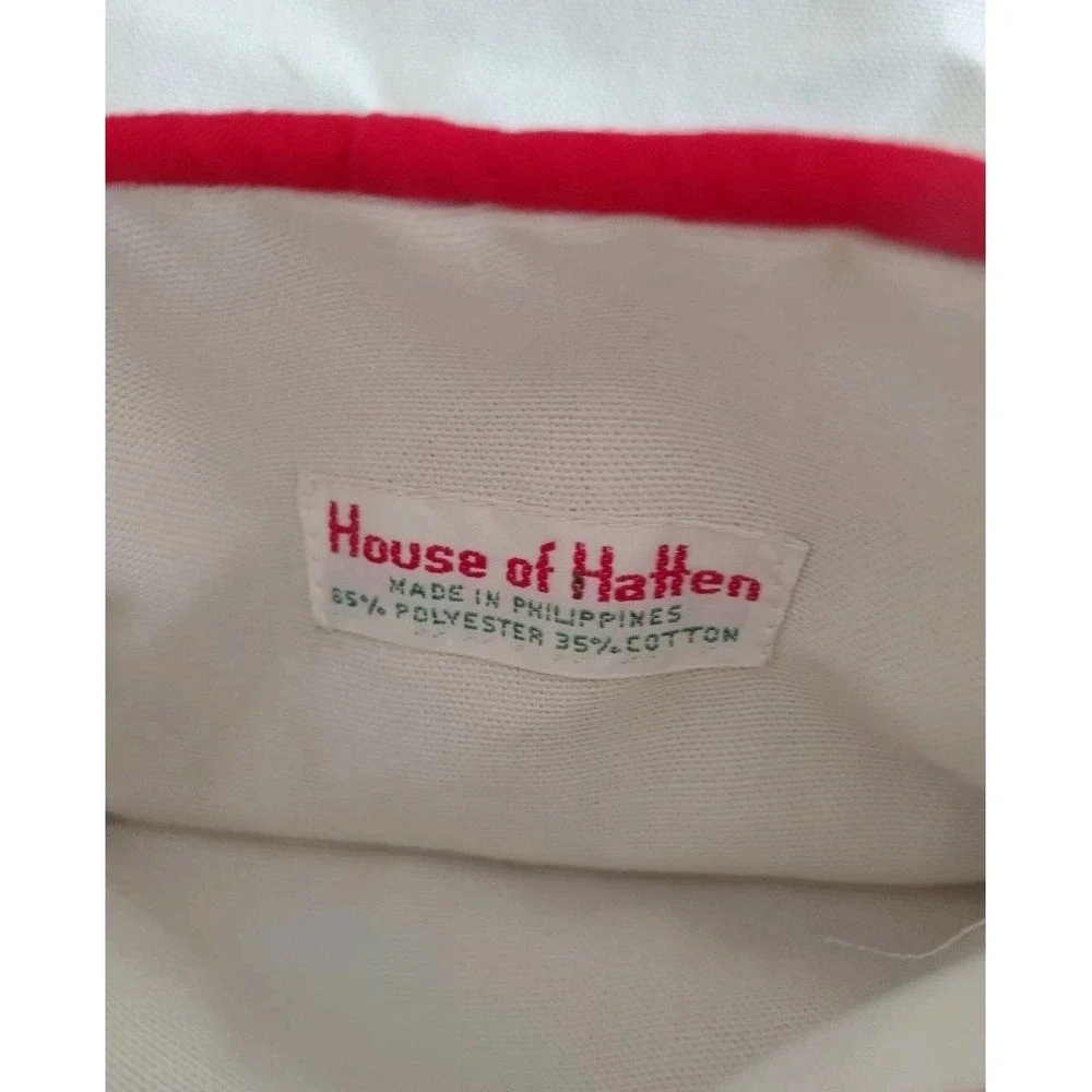 House Of‎ Hatten Vintage Christmas Stocking Boy With Holly